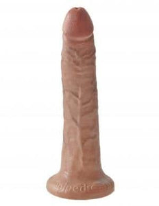B1-King Cock 7" Dildo in Flesh